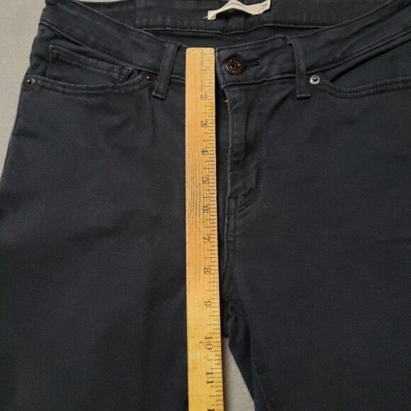 Levis Premium 711 Skinnyblackwomens Jeans Size 29 - Picture 9 of 10